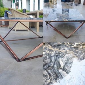 sahinx metal coating coffee table dresuar interior design